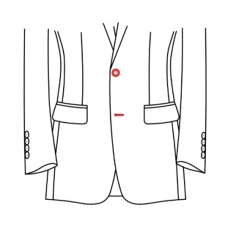 宝蓝色戗驳领全羊毛高端商务经典西服两件套